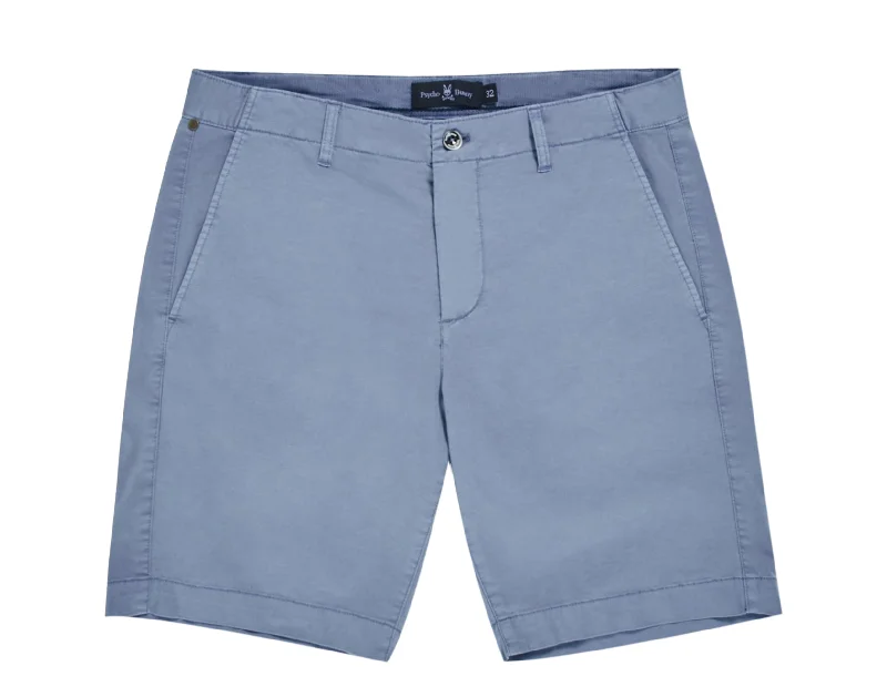 Men's adjustable - length convertible shorts for versatile use Psycho Bunny Diego Lapis Blue Men's Shorts B6R790N1CE-LAP Men's adjustable - length convertible shorts for versatile use Psycho Bunny Diego Lapis Blue Men's Shorts B6R790N1CE-LAP
