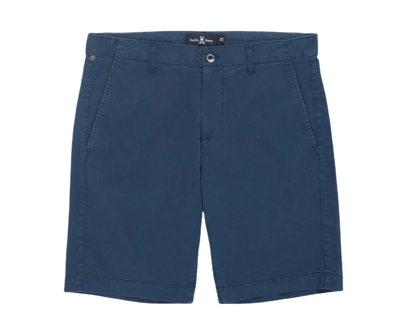 Men's breathable cotton athletic shorts for intense workouts Psycho Bunny Diego Midnight Ocean Blue Shorts B6R790Q1CE-MNA Men's breathable cotton athletic shorts for intense workouts Psycho Bunny Diego Midnight Ocean Blue Shorts B6R790Q1CE-MNA