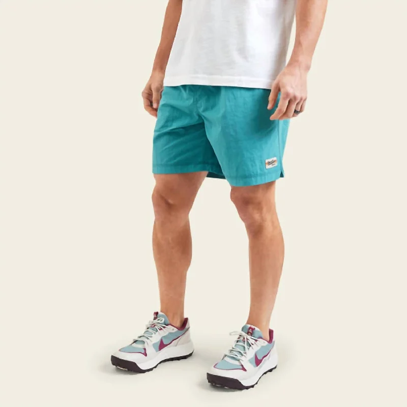 Men's camo print cargo shorts for outdoor adventures  Salado Shorts In Aqua