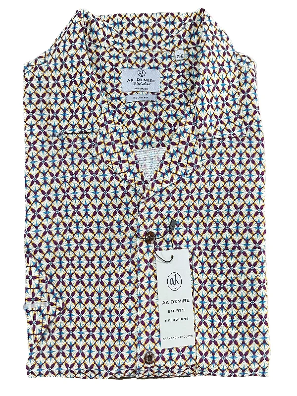 Men's Button - Down Oxford Casual Shirts in Crisp White for a Classic and Versatile Style AKTUR-302 Men's Button - Down Oxford Casual Shirts in Crisp White for a Classic and Versatile Style AKTUR-302