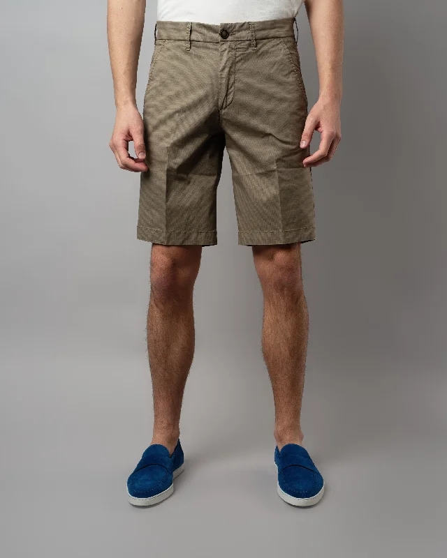 Men's checkered pattern wool shorts for a stylish winter layering option Micro Check Shorts Men's checkered pattern wool shorts for a stylish winter layering option Micro Check Shorts