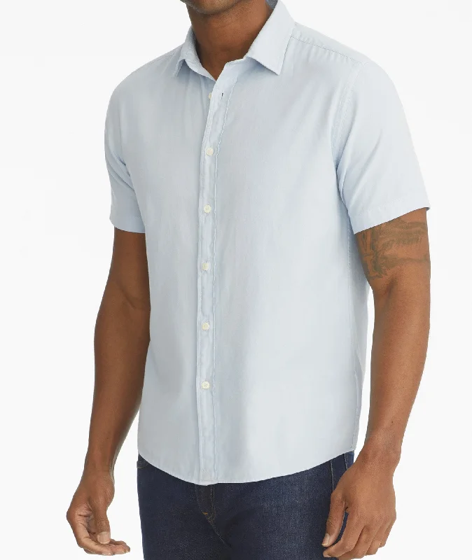 Men's distressed cotton shorts for a bohemian - inspired style Soft Wash Short-Sleeve Briscoe Shirt - FINAL SALE Men's distressed cotton shorts for a bohemian - inspired style Soft Wash Short-Sleeve Briscoe Shirt - FINAL SALE