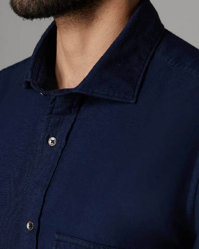 Men's Graphic - Printed Casual Shirts with Pop - Culture References for a Fun and Stylish Look Navy Corduroy Shirt Men's Graphic - Printed Casual Shirts with Pop - Culture References for a Fun and Stylish Look Navy Corduroy Shirt