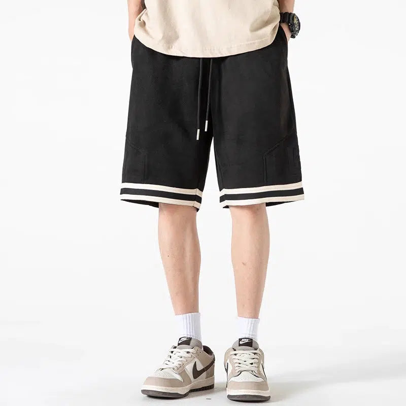 Men's denim shorts for beach vacations and water activities Drawstring Casual Sports Shorts Men's denim shorts for beach vacations and water activities Drawstring Casual Sports Shorts
