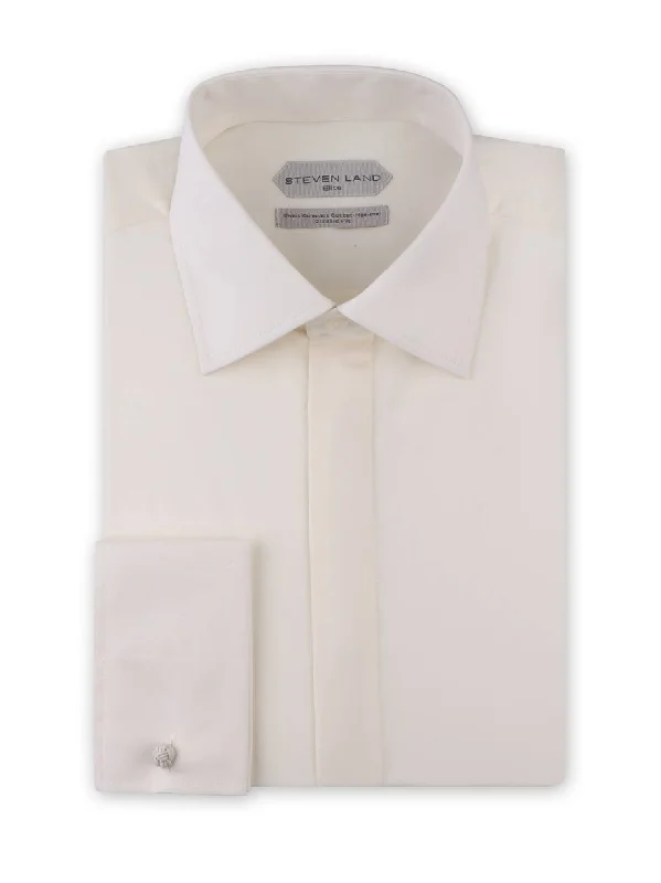 Men's Double - Cuff Dress Shirts in Burgundy with Monogramming Option for a Personalized Touch Dress Shirt Elite Collection | Easy Care | Button Cuff Non-Iron Shirt for Men | Eggshell Men's Double - Cuff Dress Shirts in Burgundy with Monogramming Option for a Personalized Touch Dress Shirt Elite Collection | Easy Care | Button Cuff Non-Iron Shirt for Men | Eggshell