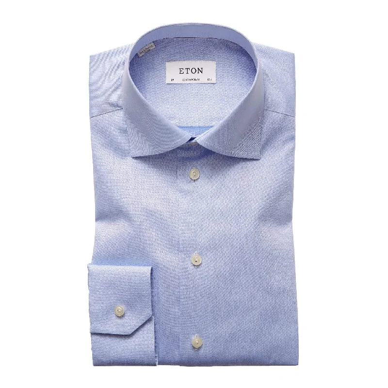 Plus Size Men's Striped Dress Shirts in Navy and White for a Nautical - Inspired Style Contemporary Fit Light Blue Signature Twill Plus Size Men's Striped Dress Shirts in Navy and White for a Nautical - Inspired Style Contemporary Fit Light Blue Signature Twill