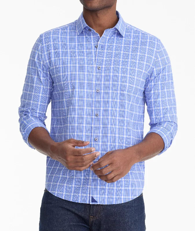 Men's checkered pattern wool shorts for a stylish winter layering option Wrinkle-Free Performance Jenkins Shirt - FINAL SALE Men's checkered pattern wool shorts for a stylish winter layering option Wrinkle-Free Performance Jenkins Shirt - FINAL SALE