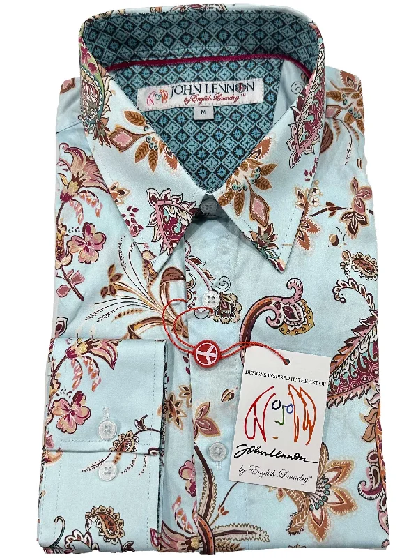 Men's Embroidered Detail Casual Shirts in Beige for a Touch of Elegance JLW8083L- Queen Park Men's Embroidered Detail Casual Shirts in Beige for a Touch of Elegance JLW8083L- Queen Park