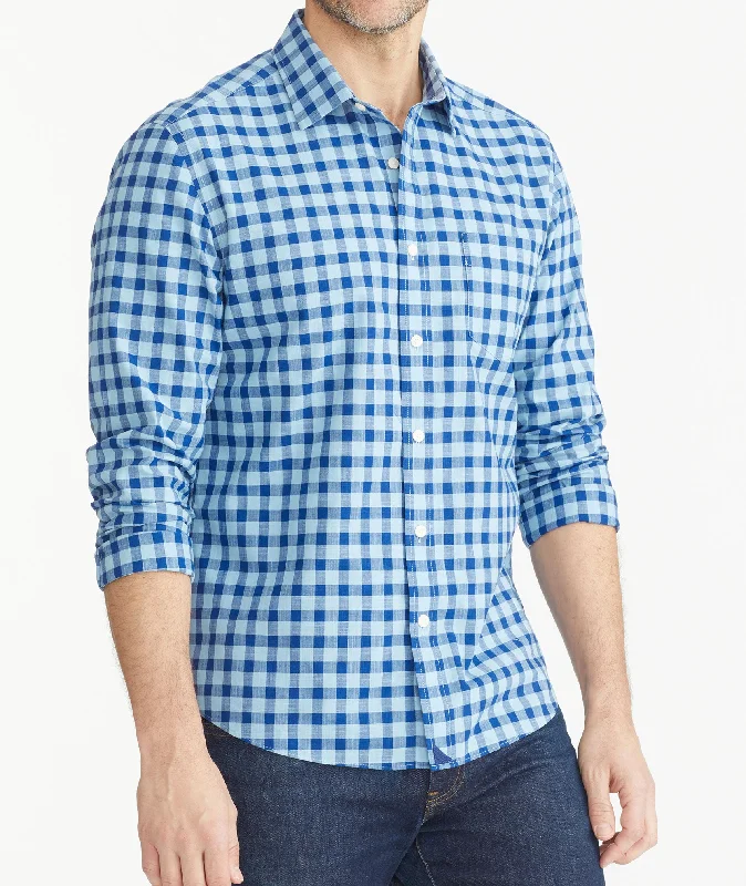 Men's drawstring casual linen shorts for a laid - back summer look Wrinkle-Free Mariano Shirt - FINAL SALE Men's drawstring casual linen shorts for a laid - back summer look Wrinkle-Free Mariano Shirt - FINAL SALE