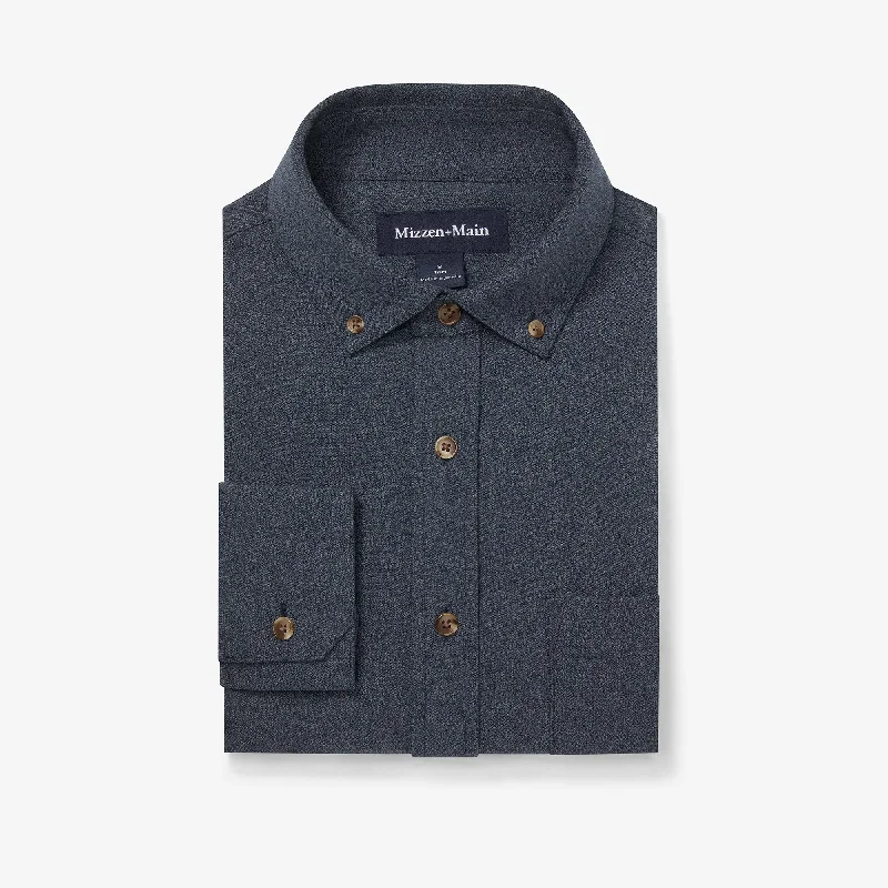 Men's Tailored Fit Linen Blend Dress Shirts in Beige for a Summer Wedding Attire Navy Heather Men's Tailored Fit Linen Blend Dress Shirts in Beige for a Summer Wedding Attire Navy Heather
