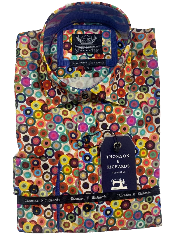Men's Embroidered Detail Casual Shirts in Beige for a Touch of Elegance Pickford