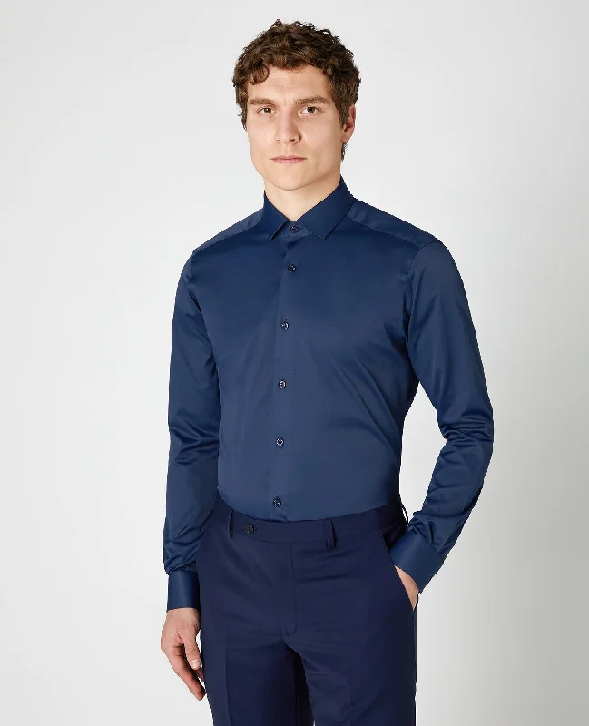 Men's Moisture - Wicking Performance Fabric Casual Shirts for Outdoor Activities Remus Uomo Kirk Slim Fit Formal Shirt Men's Moisture - Wicking Performance Fabric Casual Shirts for Outdoor Activities Remus Uomo Kirk Slim Fit Formal Shirt