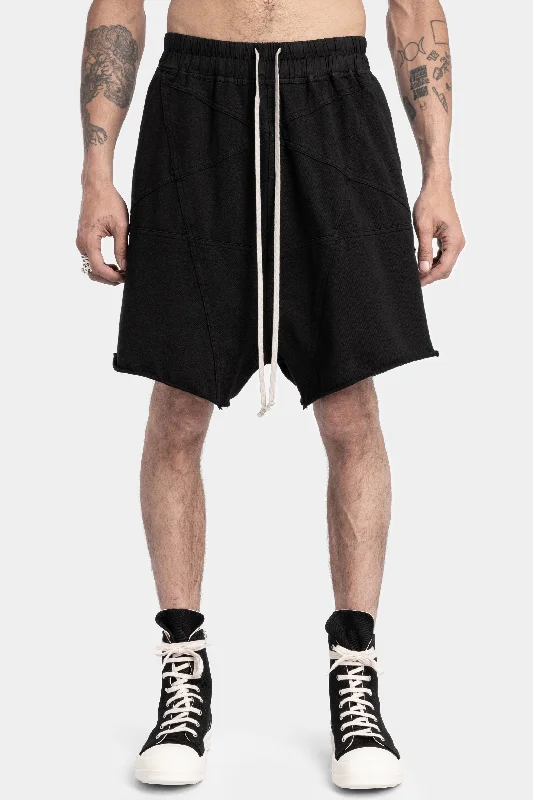 Men's adjustable - length convertible shorts for versatile use Trucker Cut Off Shorts, RIG / Pentagram stitch Men's adjustable - length convertible shorts for versatile use Trucker Cut Off Shorts, RIG / Pentagram stitch