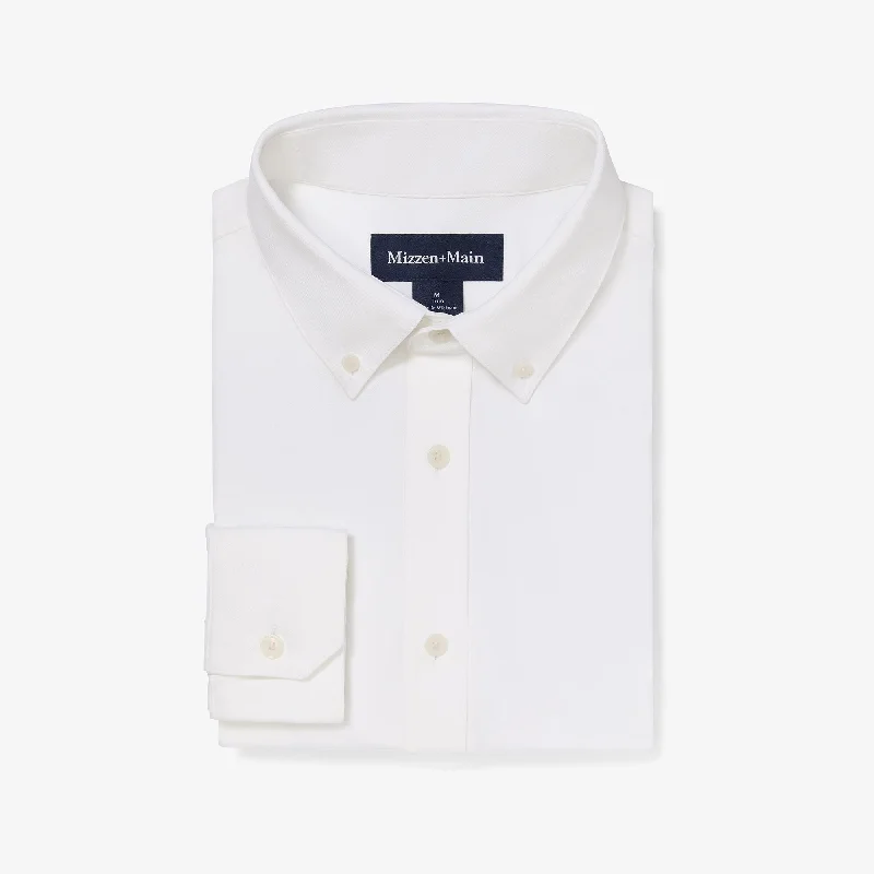 Men's Stretch Fabric Dress Shirts in Tan for a Comfortable and Flexible Fit All Day Long White Solid Men's Stretch Fabric Dress Shirts in Tan for a Comfortable and Flexible Fit All Day Long White Solid