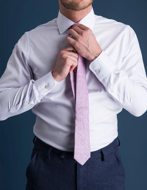 Men's French Cuff Dress Shirts in Charcoal Grey with Mother - of - Pearl Buttons for a Formal Occasion Wrinkle-Resistant Purple Brick Dobby Men's French Cuff Dress Shirts in Charcoal Grey with Mother - of - Pearl Buttons for a Formal Occasion Wrinkle-Resistant Purple Brick Dobby