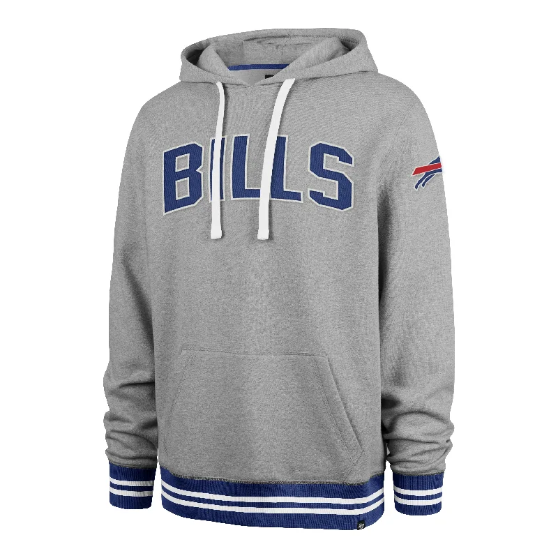 Luxury men hoodie made from cashmere - blend material BUFFALO BILLS '47 EASTPORT HOOD Luxury men hoodie made from cashmere - blend material BUFFALO BILLS '47 EASTPORT HOOD