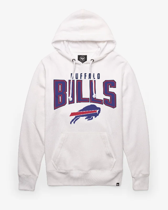 Tech - friendly men hoodie with a built - in headphone jack BUFFALO BILLS TEAM ELEMENTS '47 ARCH HEADLINE HOOD Tech - friendly men hoodie with a built - in headphone jack BUFFALO BILLS TEAM ELEMENTS '47 ARCH HEADLINE HOOD