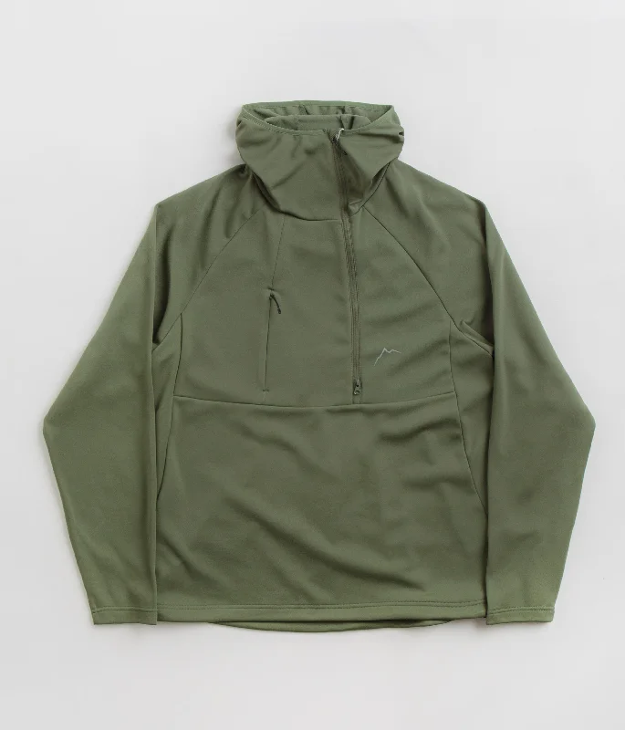 Water - resistant men hoodie for rainy days Cayl Karuishi Half Zip Hoodie - Light Khaki Water - resistant men hoodie for rainy days Cayl Karuishi Half Zip Hoodie - Light Khaki