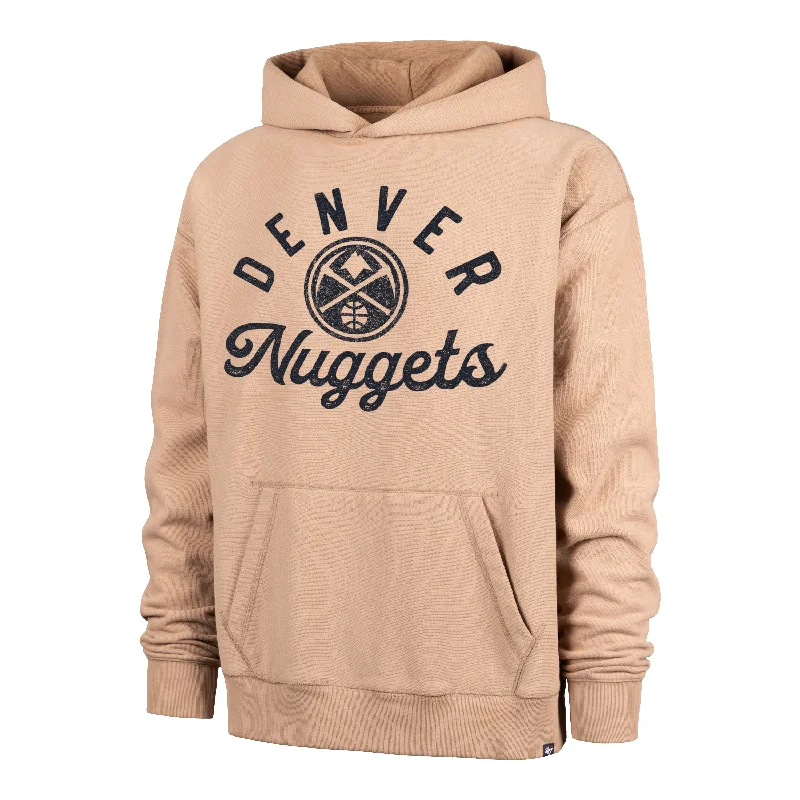 Luxury men hoodie made from cashmere - blend material DENVER NUGGETS DUSTED BOWLINE '47 FOUNDATION RIVER HOODIE Luxury men hoodie made from cashmere - blend material DENVER NUGGETS DUSTED BOWLINE '47 FOUNDATION RIVER HOODIE