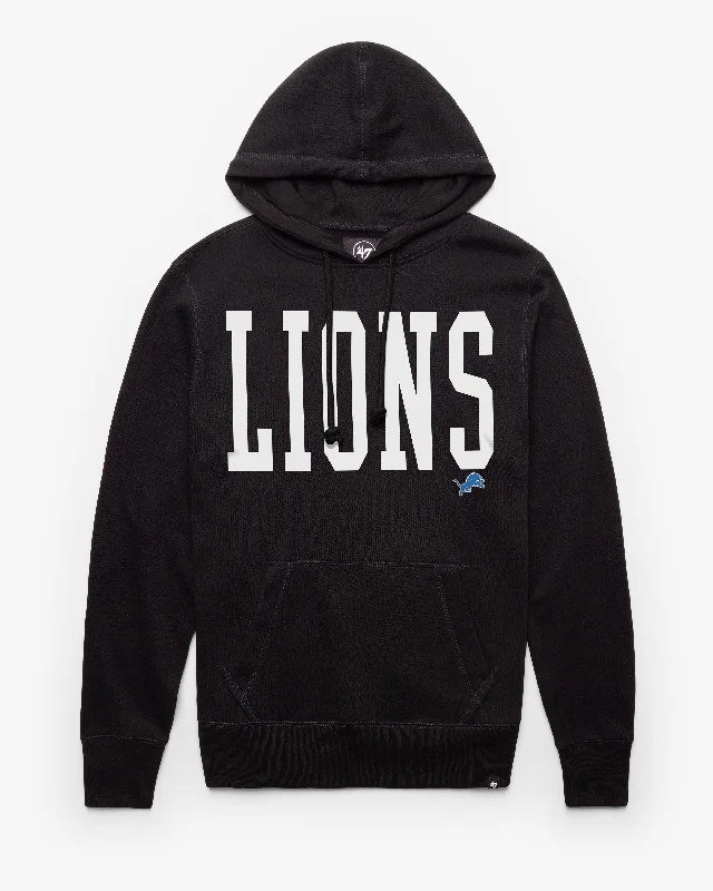 Retro - inspired men hoodie with a varsity logo DETROIT LIONS DIME '47 HEADLINE HOOD Retro - inspired men hoodie with a varsity logo DETROIT LIONS DIME '47 HEADLINE HOOD
