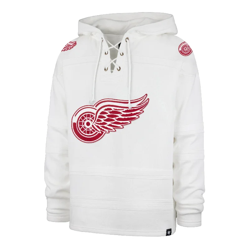 Slim - fit men hoodie to pair with skinny jeans DETROIT RED WINGS SUPERIOR '47 LACER HOOD Slim - fit men hoodie to pair with skinny jeans DETROIT RED WINGS SUPERIOR '47 LACER HOOD