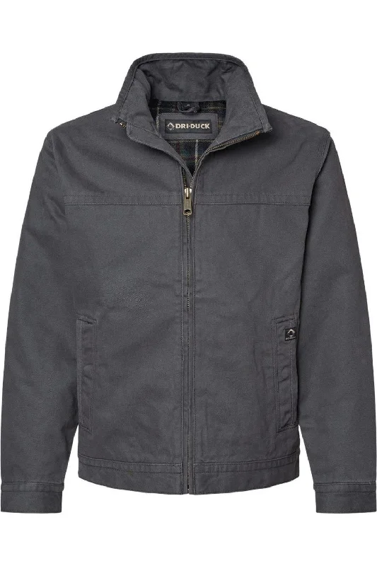Fleece - lined men jackets for cold - weather commuting DRI DUCK Maverick Boulder Cloth Jacket with Blanket Lining Fleece - lined men jackets for cold - weather commuting DRI DUCK Maverick Boulder Cloth Jacket with Blanket Lining