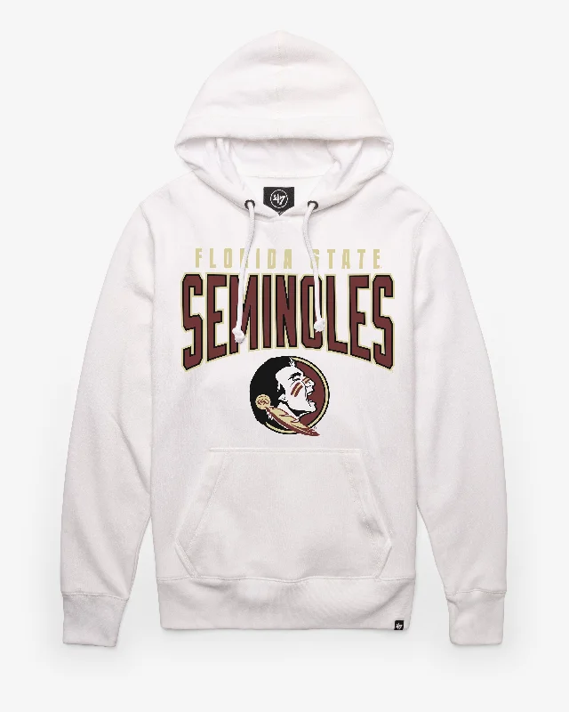Lightweight men hoodie with mesh panels for breathability FLORIDA STATE SEMINOLES TEAM ELEMENTS ARCH '47 HEADLINE HOOD Lightweight men hoodie with mesh panels for breathability FLORIDA STATE SEMINOLES TEAM ELEMENTS ARCH '47 HEADLINE HOOD