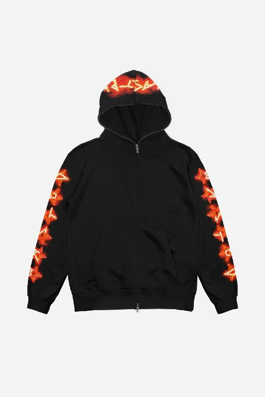 Graphic - printed men hoodie with anime motifs for otaku fans Hoodie Full Zip Surt