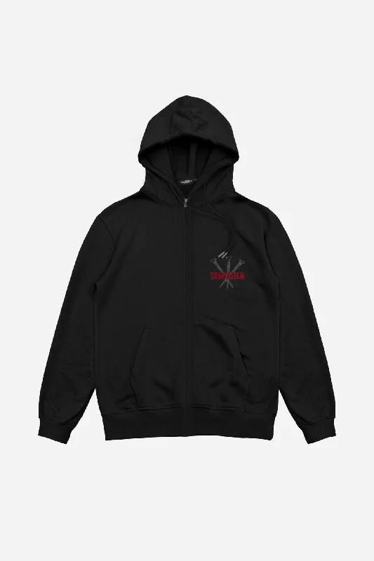 Thermal - insulated men hoodie for winter sports Hoodie Zip Stake