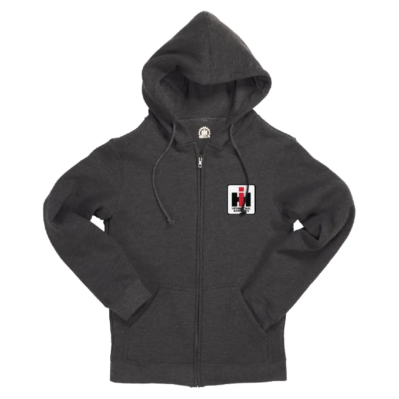 Luxury men hoodie made from cashmere - blend material IH Zip Up Hooded Sweatshirt