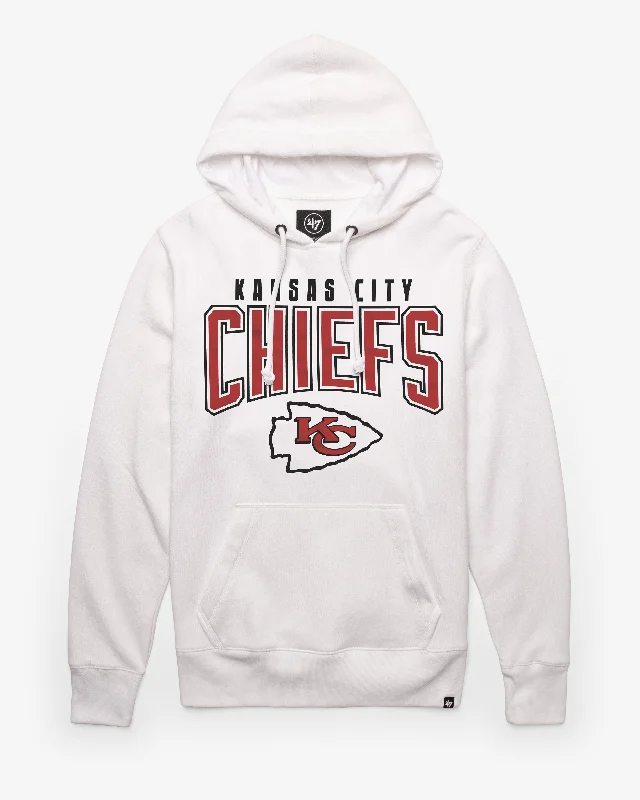 Men hoodie with a drawstring hood and adjustable hem KANSAS CITY CHIEFS TEAM ELEMENTS ARCH '47 HEADLINE HOOD