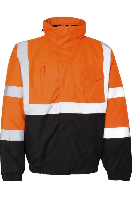 Lightweight men jackets made from recycled nylon for eco - friendly travel Kishigo Economy Bomber Jacket Lightweight men jackets made from recycled nylon for eco - friendly travel Kishigo Economy Bomber Jacket