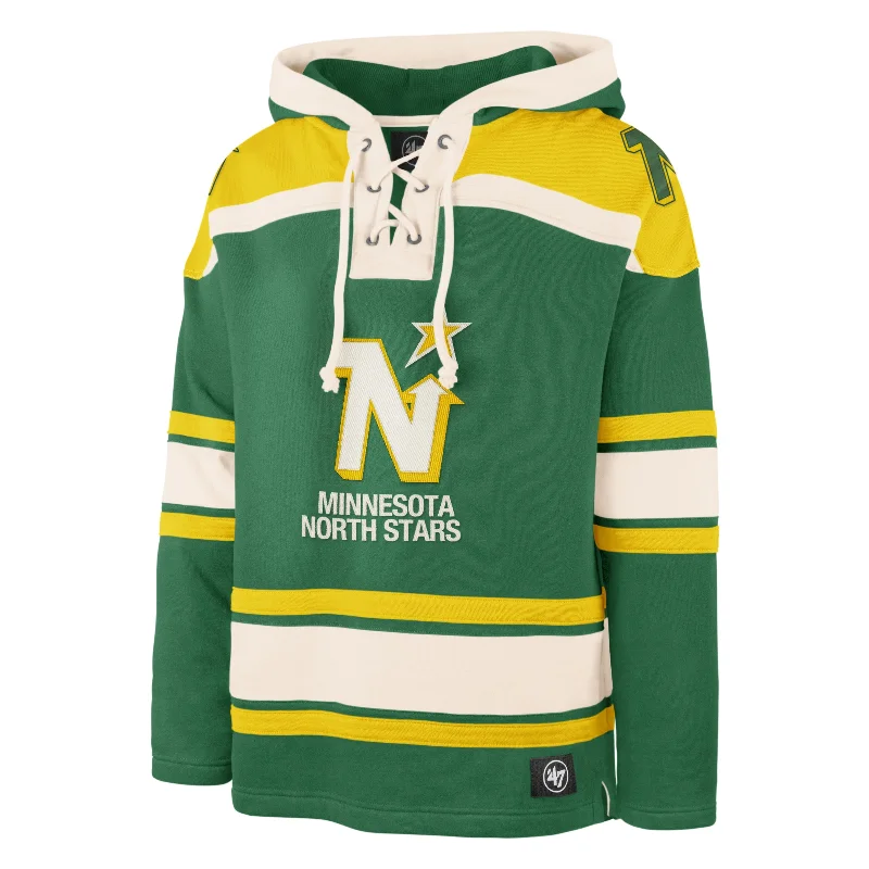 Organic cotton men hoodie for a sustainable and soft feel MINNESOTA NORTH STARS VINTAGE SUPERIOR '47 LACER HOOD Organic cotton men hoodie for a sustainable and soft feel MINNESOTA NORTH STARS VINTAGE SUPERIOR '47 LACER HOOD