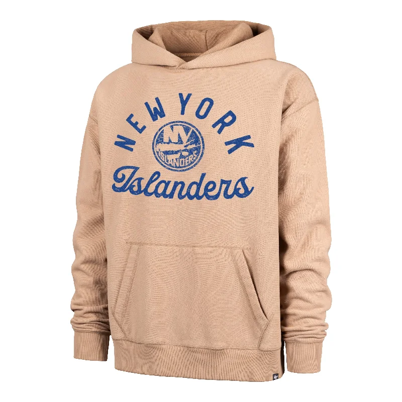 Lightweight men hoodie with mesh panels for breathability NEW YORK ISLANDERS DUSTED BOWLINE '47 FOUNDATION RIVER HOODIE Lightweight men hoodie with mesh panels for breathability NEW YORK ISLANDERS DUSTED BOWLINE '47 FOUNDATION RIVER HOODIE
