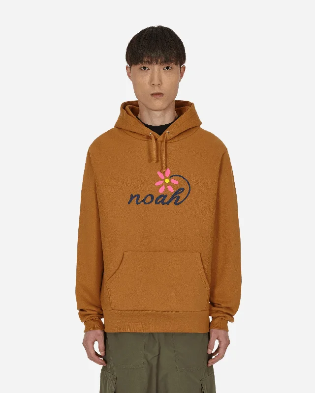 Men hoodie for gym workouts with moisture - wicking technology Florist Hooded Sweatshirt Brown Men hoodie for gym workouts with moisture - wicking technology Florist Hooded Sweatshirt Brown