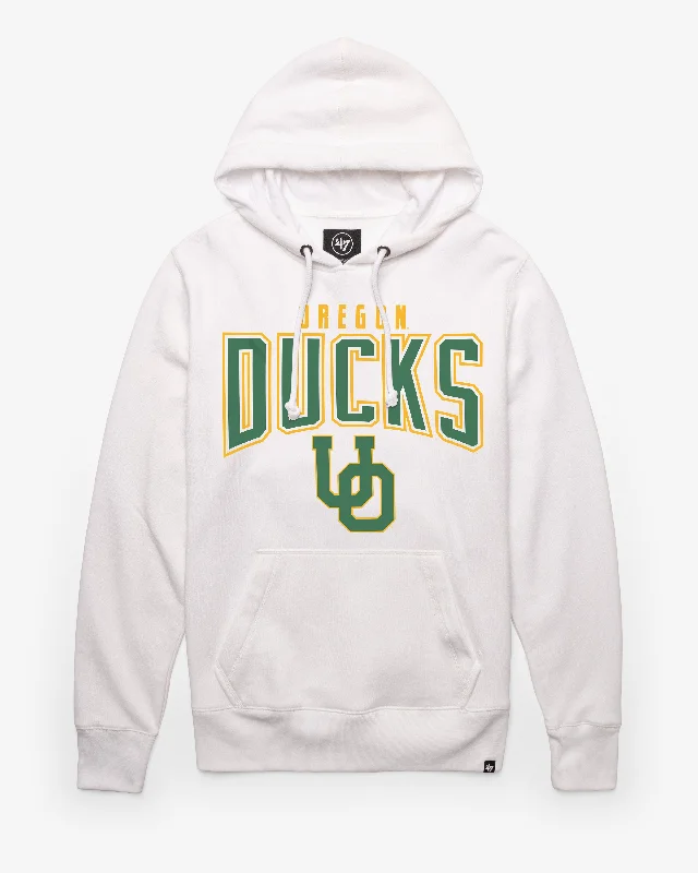 Luxury men hoodie made from cashmere - blend material OREGON DUCKS TEAM ELEMENTS ARCH '47 HEADLINE HOOD Luxury men hoodie made from cashmere - blend material OREGON DUCKS TEAM ELEMENTS ARCH '47 HEADLINE HOOD