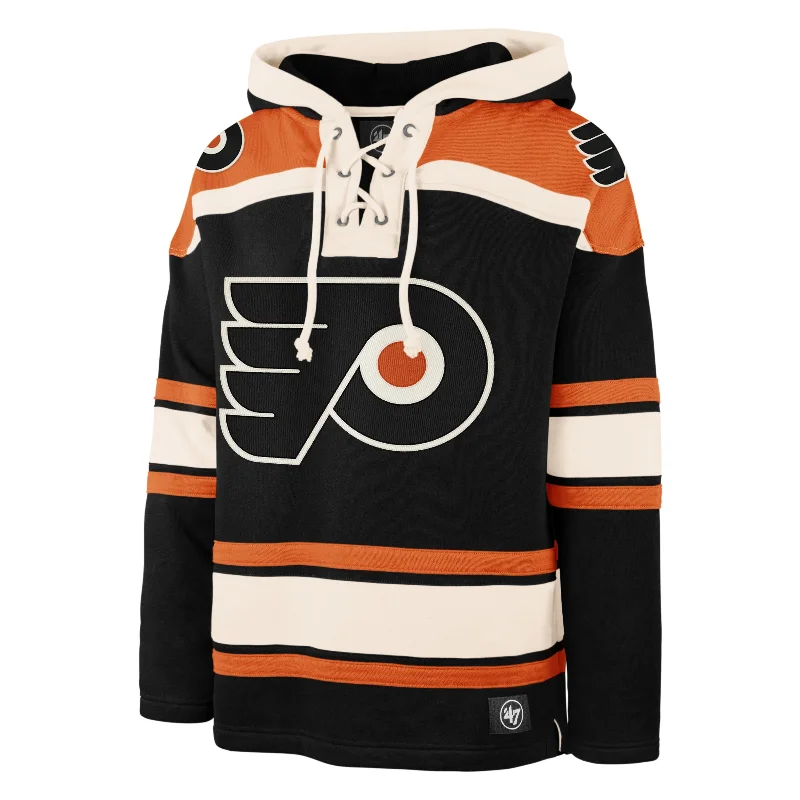 Camouflage - pattern men hoodie for outdoor enthusiasts PHILADELPHIA FLYERS '47 SUPERIOR LACER HOOD Camouflage - pattern men hoodie for outdoor enthusiasts PHILADELPHIA FLYERS '47 SUPERIOR LACER HOOD