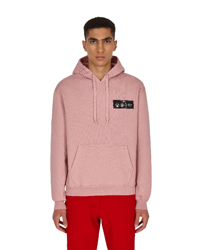 Fleece - lined men hoodie for extreme cold weather Essential Hooded Sweatshirt Pink