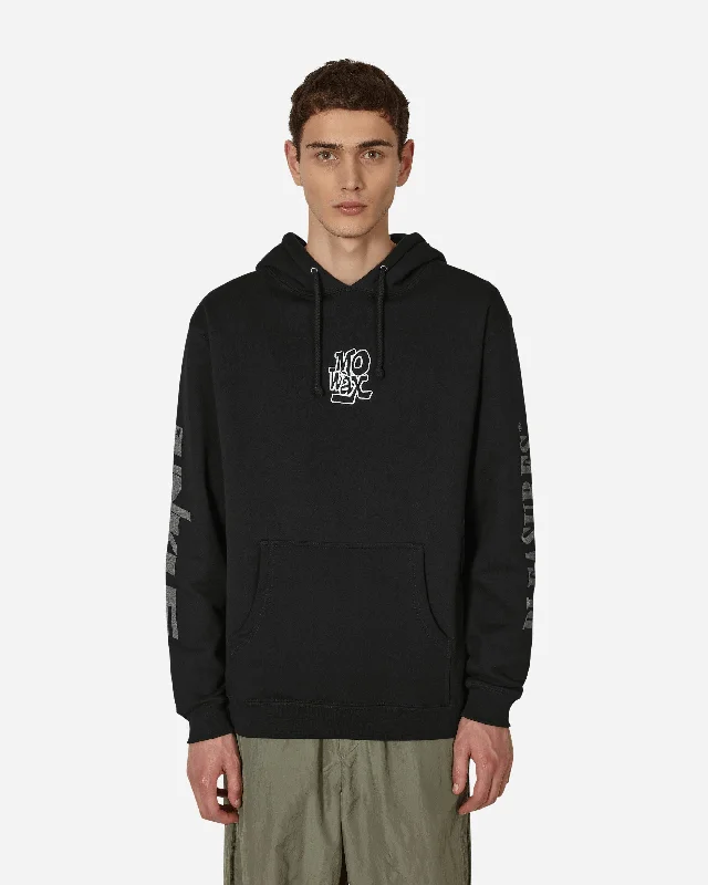Fleece - lined men hoodie for extreme cold weather Music Premium Hooded Sweatshirt Black Fleece - lined men hoodie for extreme cold weather Music Premium Hooded Sweatshirt Black