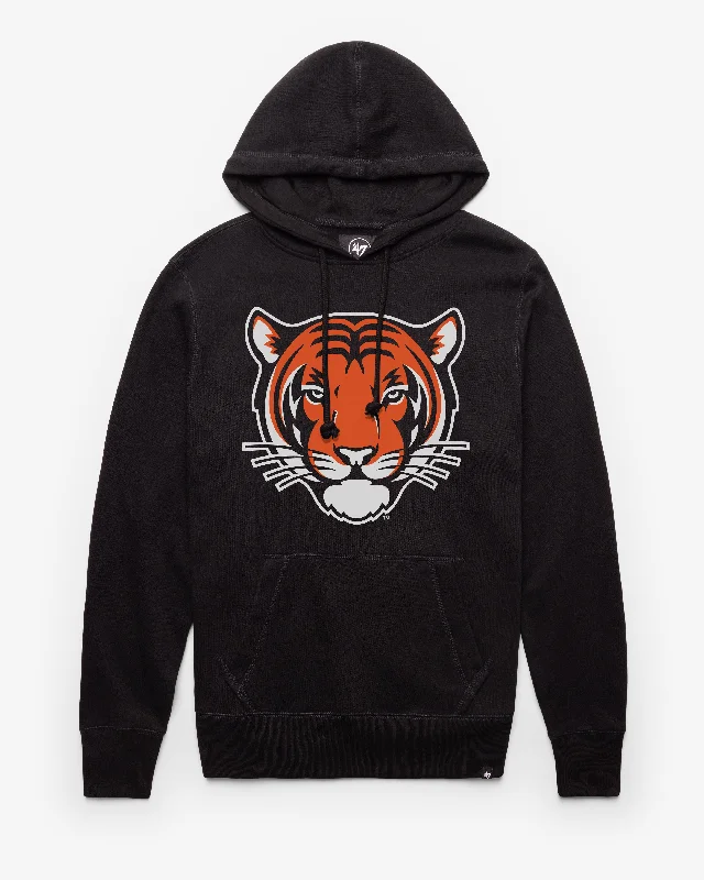 Tech - friendly men hoodie with a built - in headphone jack PRINCETON TIGERS IMPRINT '47 HEADLINE HOOD Tech - friendly men hoodie with a built - in headphone jack PRINCETON TIGERS IMPRINT '47 HEADLINE HOOD