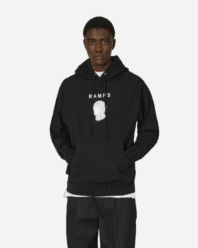 Men hoodie with a drawstring hood and adjustable hem Bala Hoodie Black