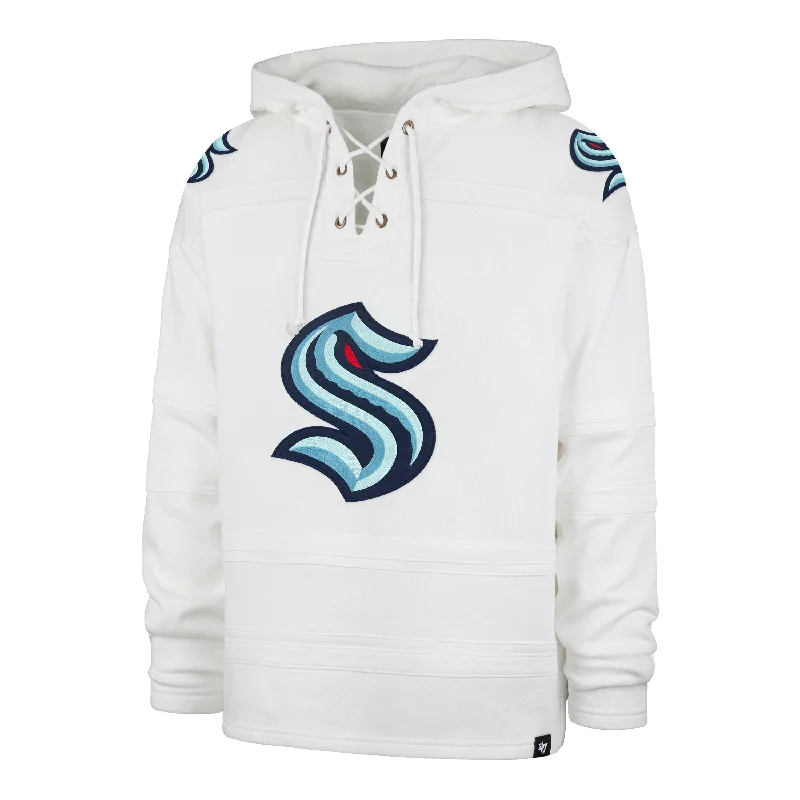 Slim - fit men hoodie to pair with skinny jeans SEATTLE KRAKEN SUPERIOR '47 LACER HOOD Slim - fit men hoodie to pair with skinny jeans SEATTLE KRAKEN SUPERIOR '47 LACER HOOD