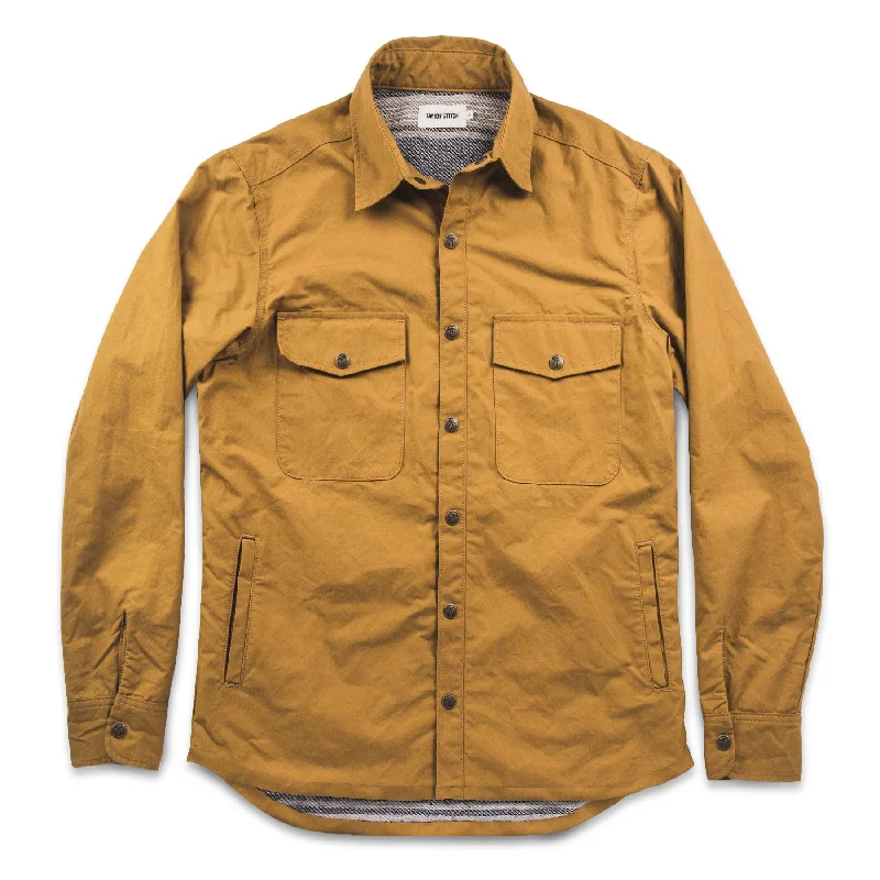 Windbreaker men jackets with UV protection for outdoor activities The Chore Jacket in Mustard Dry Wax Canvas Windbreaker men jackets with UV protection for outdoor activities The Chore Jacket in Mustard Dry Wax Canvas