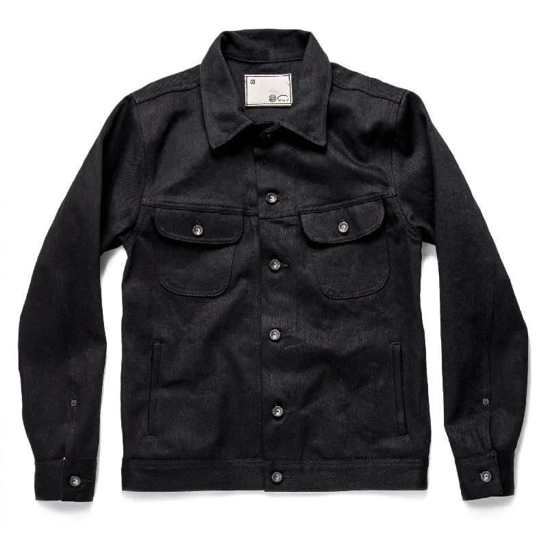 Checkered men jackets in a plaid pattern for a preppy appearance The Long Haul Jacket in Kuroki Mills Black Selvage Checkered men jackets in a plaid pattern for a preppy appearance The Long Haul Jacket in Kuroki Mills Black Selvage