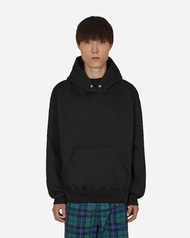 Graphic - printed men hoodie with anime motifs for otaku fans Snap OS Hooded Sweatshirt Black