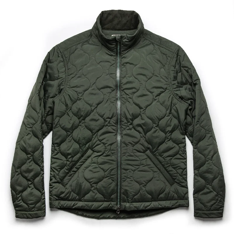 Men jackets with a zip - off sleeves to convert to a vest The Vertical Jacket in Olive Men jackets with a zip - off sleeves to convert to a vest The Vertical Jacket in Olive