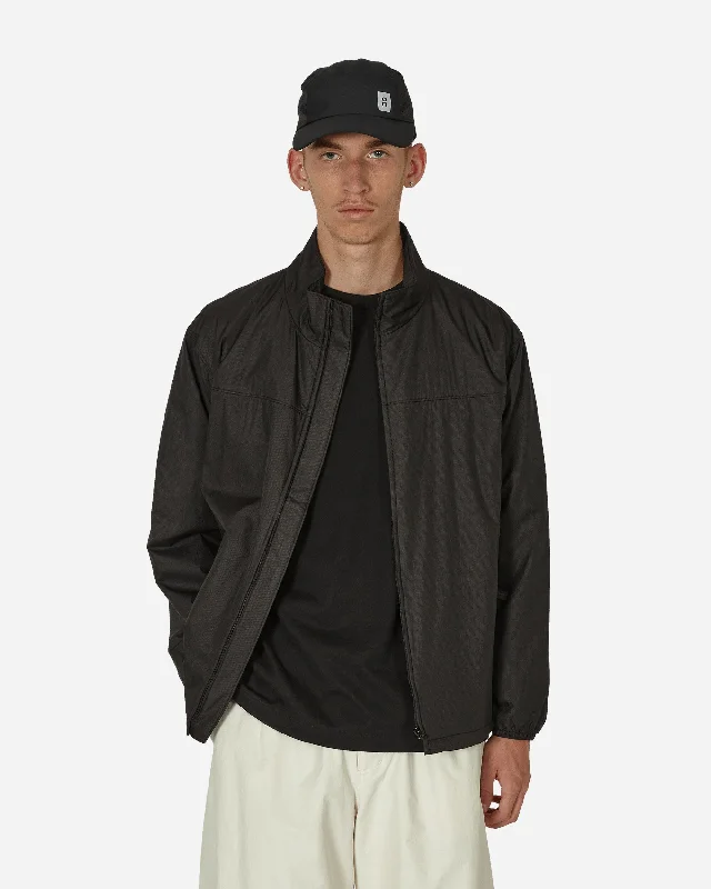 Windbreaker men jackets with UV protection for outdoor activities Polar Alpha Jacket Black