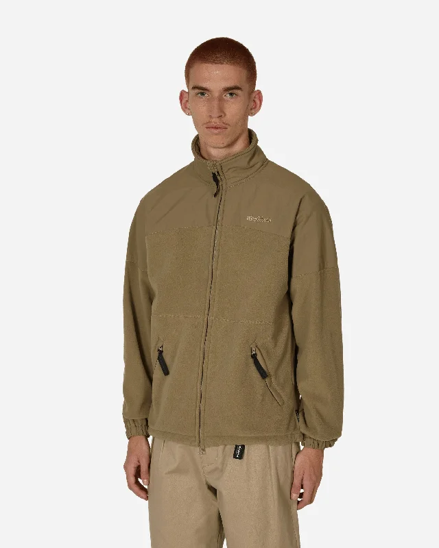 Bomber men jackets with ribbed cuffs for a classic 80s style Polartec® Zip-Up Jacket Beige Bomber men jackets with ribbed cuffs for a classic 80s style Polartec® Zip-Up Jacket Beige