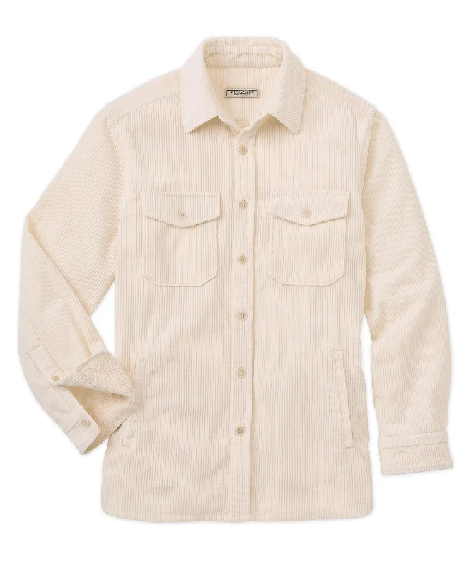 Men coats with multiple inner pockets for convenient storage of essentials Corduroy Overshirt Men coats with multiple inner pockets for convenient storage of essentials Corduroy Overshirt