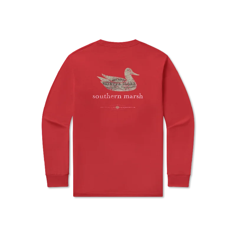 Men's button - front long sleeve Henley shirts with a casual charm Authentic Heritage Tee - Kentucky - Long Sleeve Men's button - front long sleeve Henley shirts with a casual charm Authentic Heritage Tee - Kentucky - Long Sleeve